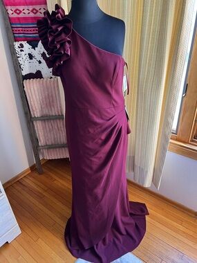 strapless open back dress Anastasia One Shoulder Modal Midi Dress / Black | Meshki